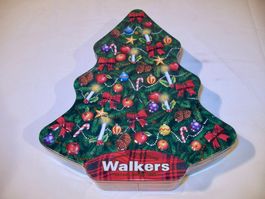 Blech Dose Büchse Walkers Biscuits Guetsli Weihnachtsbaum