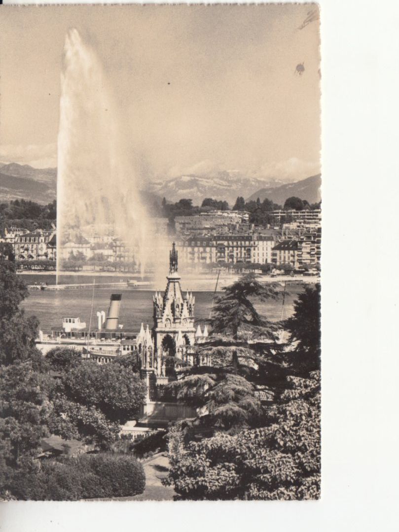 Cartoline postali: Genève 1953 – Usato da Bürglen TG venduto da StampGraf