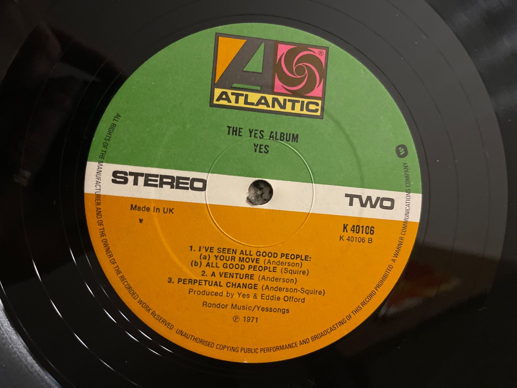 Dischi in vinile: S42/The Yes Album – Usato da Frutigen venduto da Philippe_jsp 2