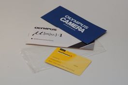 Olympus µ[mju:]-1 Mju-1 Stylus Bedienungsanleitung Deutsch