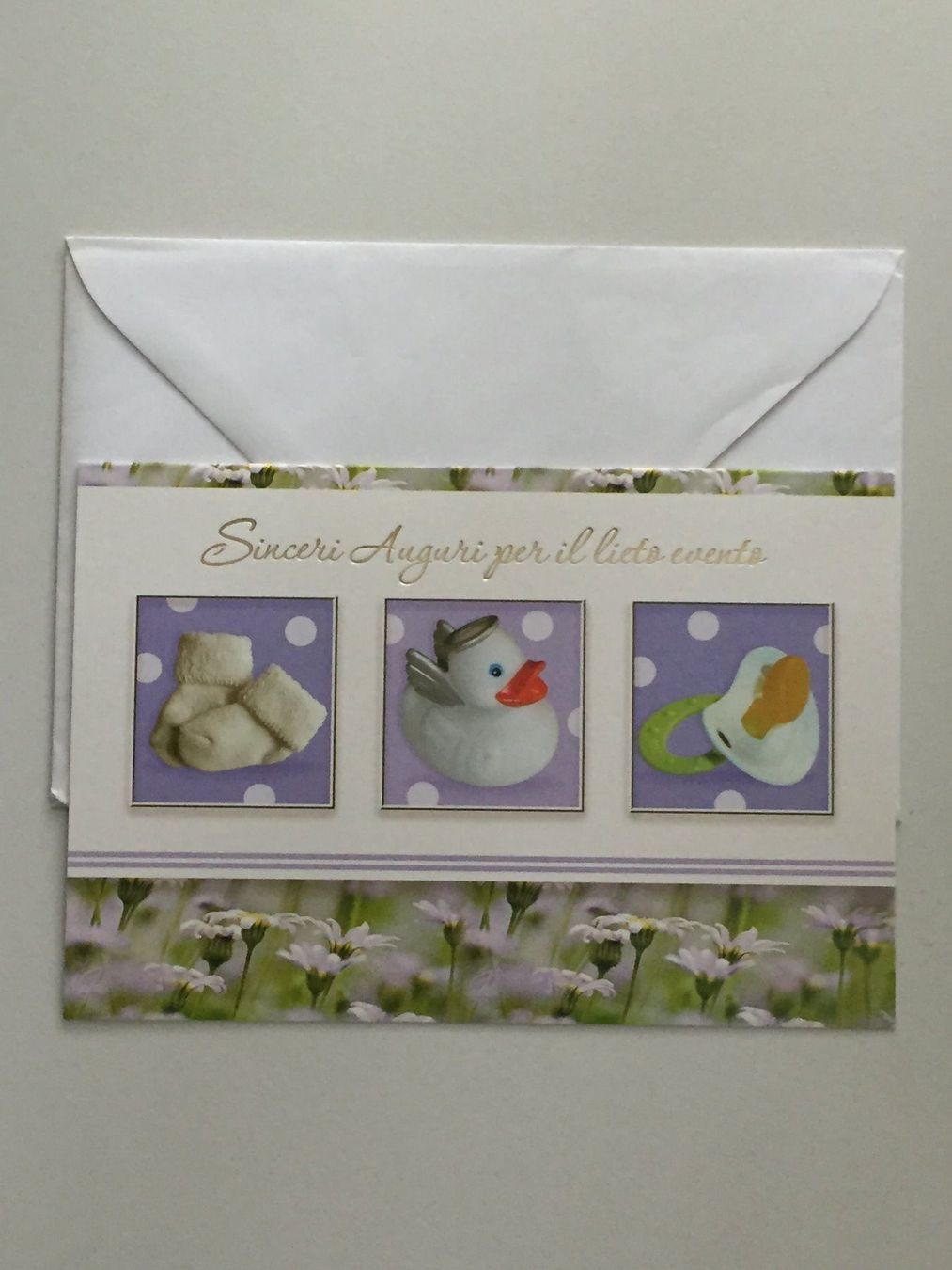 Cartoline: Geburtskarte - NEU – Nuovo e nell'imballaggio originale da Zug venduto da Cry71