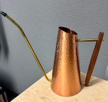 Kleine Giesskanne Kakteenkanne 50er Kupfer Mid Century DEKO