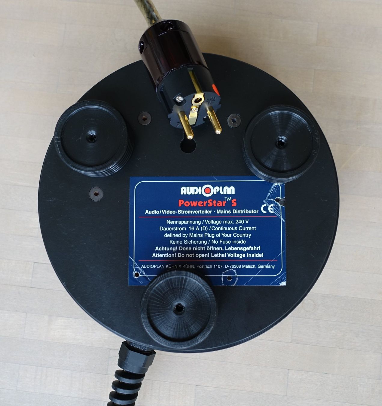 Alimentazione elettrica: Audioplan Powerstar-S – Usato da Zürich venduto da Makemake 2