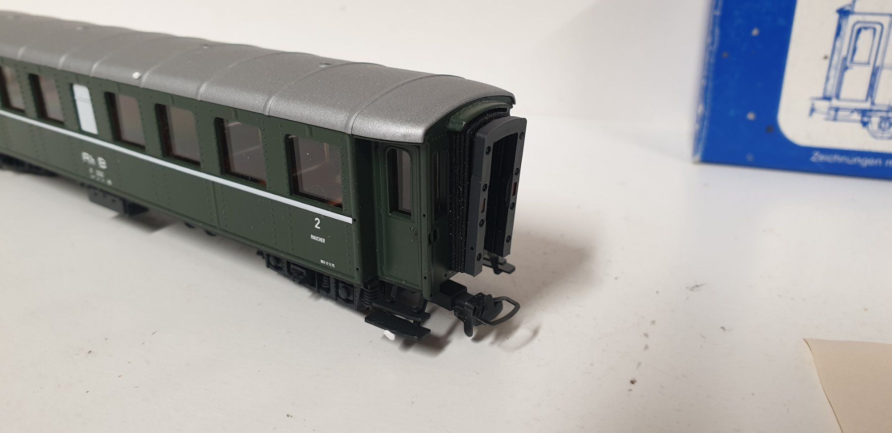 Modellini di ferrovie: STL-Models RhB Personenwagen – Usato da Geroldswil venduto da TopTrain54 5