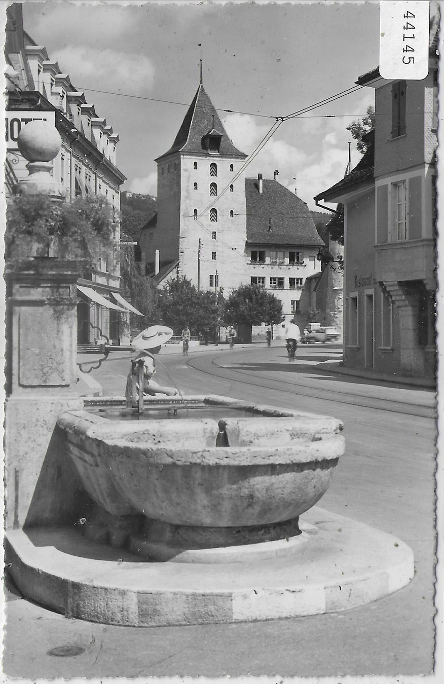 Cartoline postali: Schloss Nidau - Chateau de Nidau – Usato da Ettingen venduto da Kartenplanet
