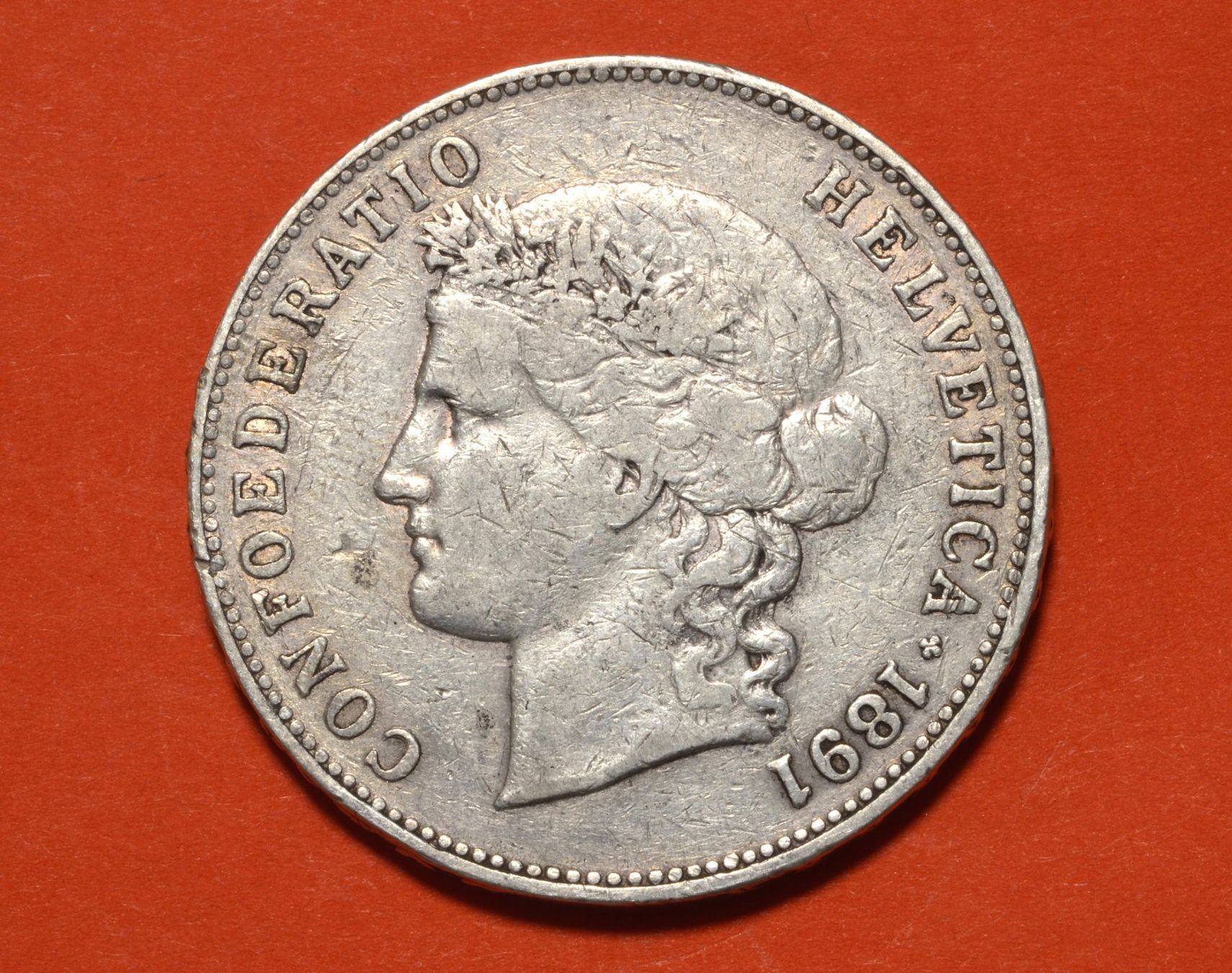 Toutes les monnaies: 5 Franken 1891 – D'occasion à Oberglatt ZH par dil_85sh 2