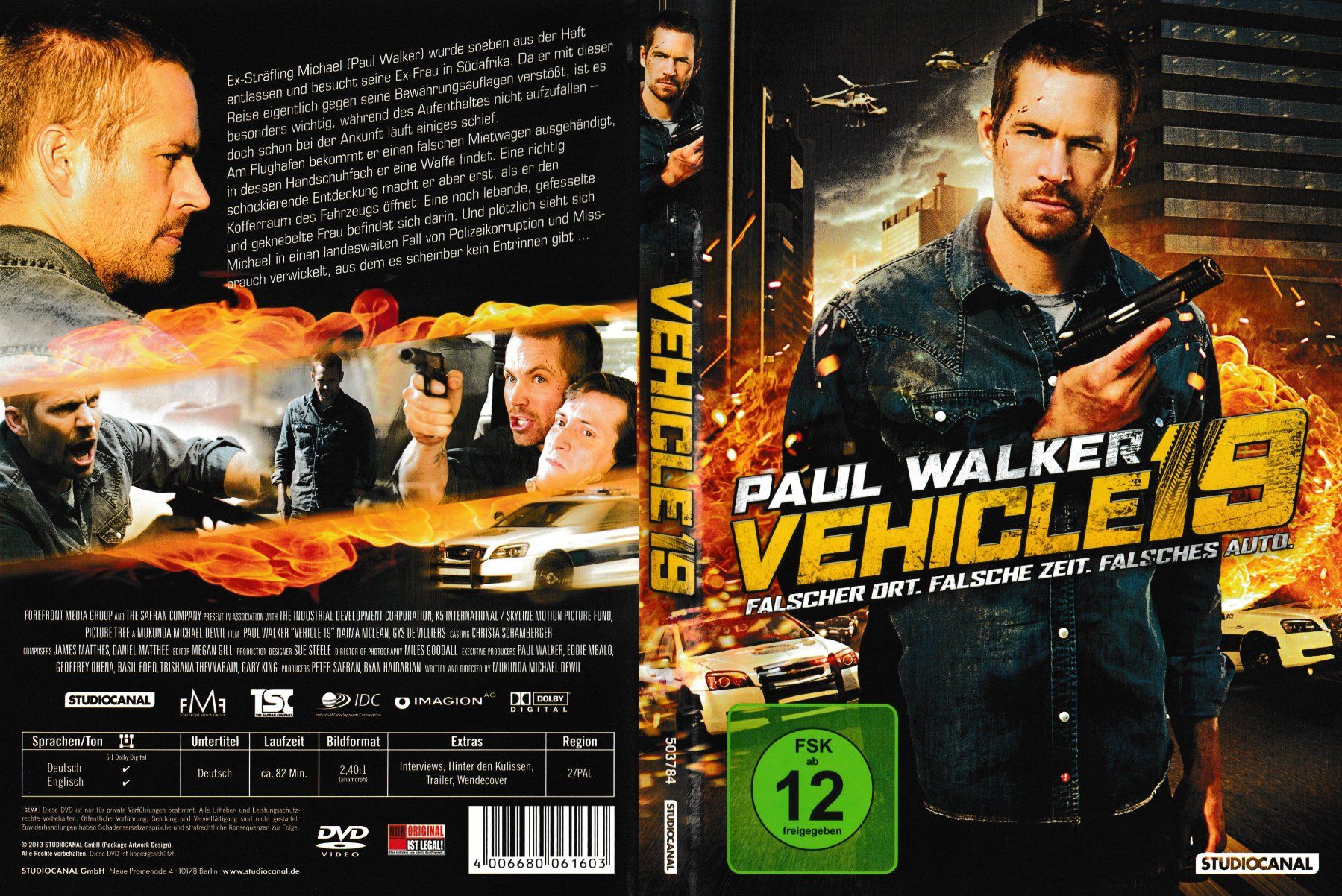 Tutti i DVDs: DVD - Vehicle 19 – Usato da Langnau am Albis venduto da MediaRescuerKeLoX