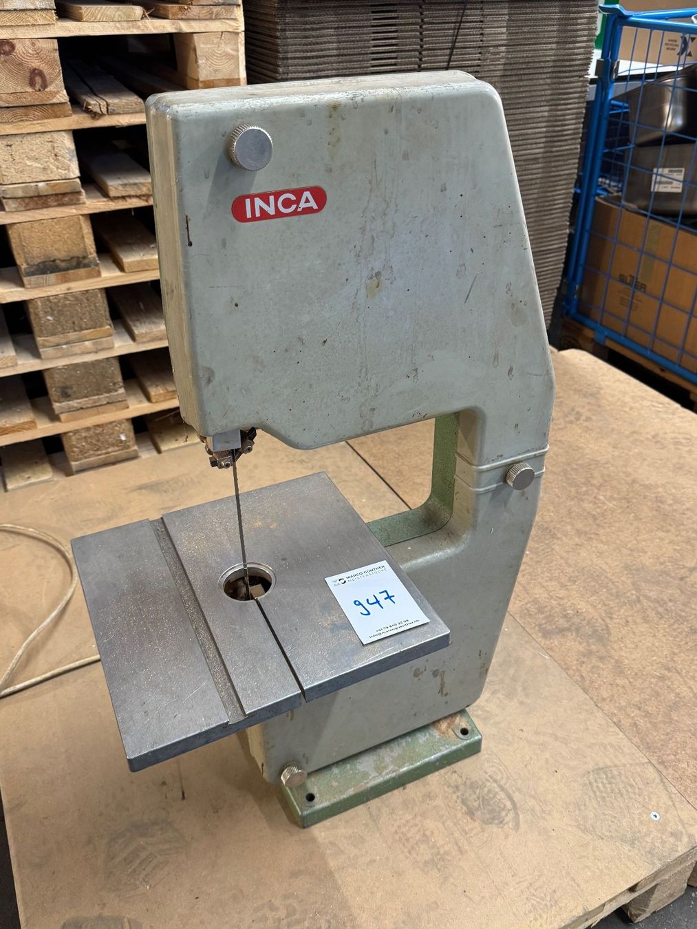 Bosch Seghe: 947 Inca Tisch Bandsäge – Usato da Derendingen venduto da Meisterstuecke