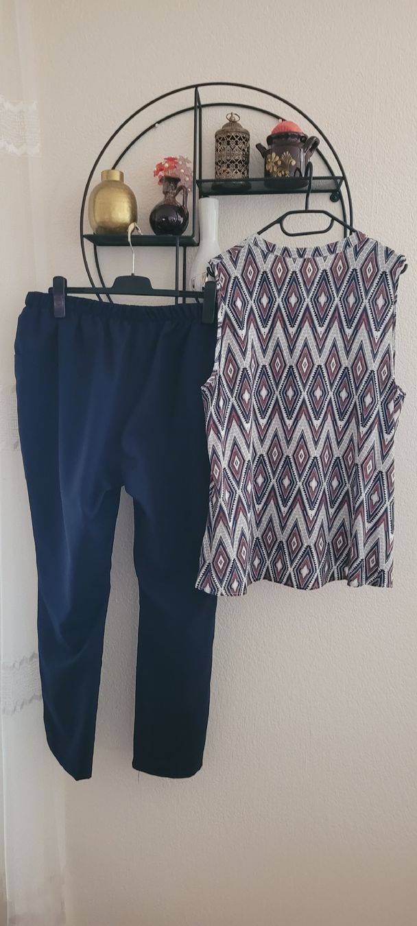Kleiderpakete: Pantalon et chemise été  extra elastique taille 48/50 – Neu (gemäss Beschreibung) aus Vevey von x_y_f 5