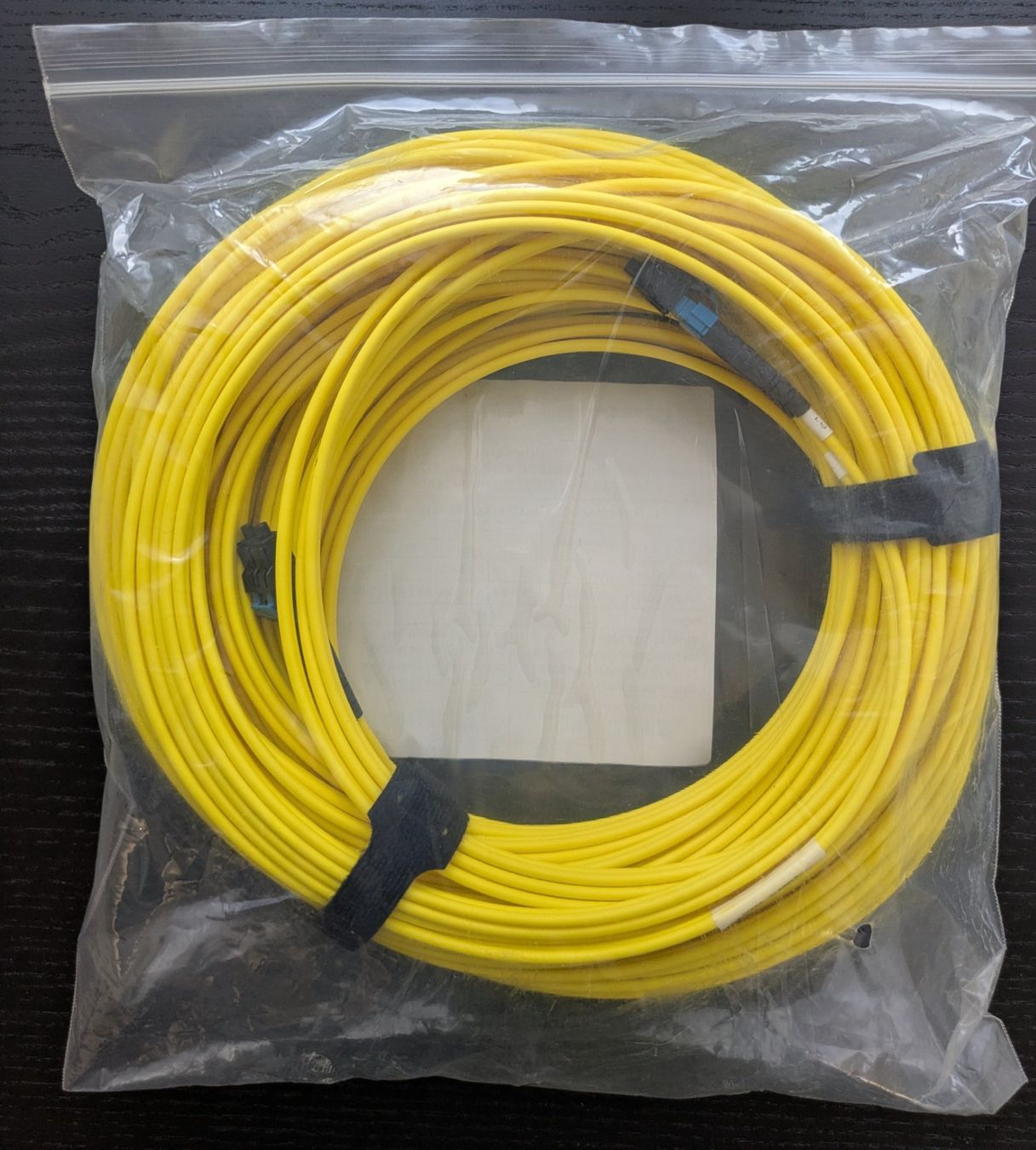Cavi: Lightwin LWL Patchkabel LC-LC 30m Singlemode neu – Nuovo e nell'imballaggio originale da Luzern venduto da Pkz 1