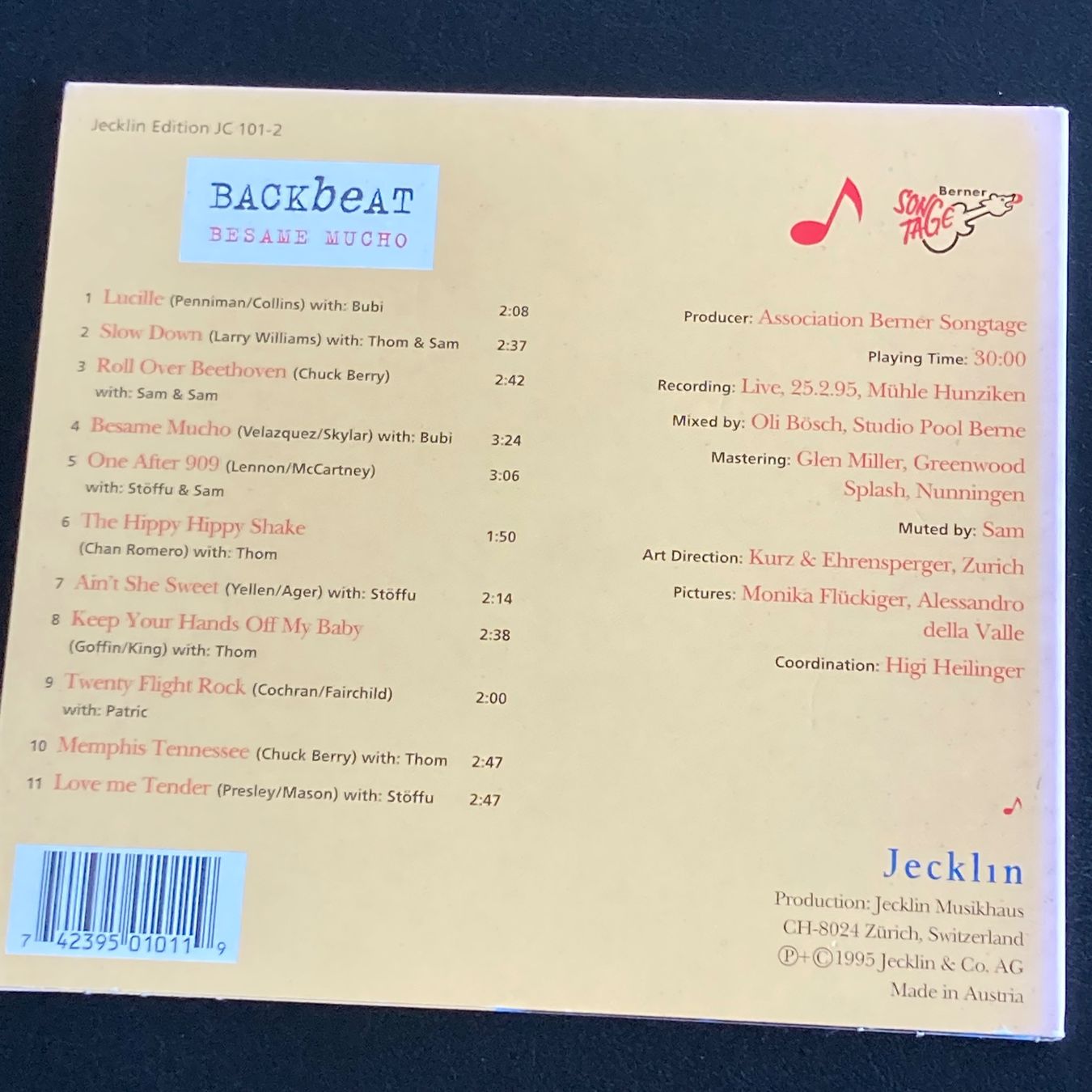 CD: Backbeat - Besame Mucho | Rock & Roll, Mumenthaler, Bubi – Usato da Bern venduto da Ntsamina 1