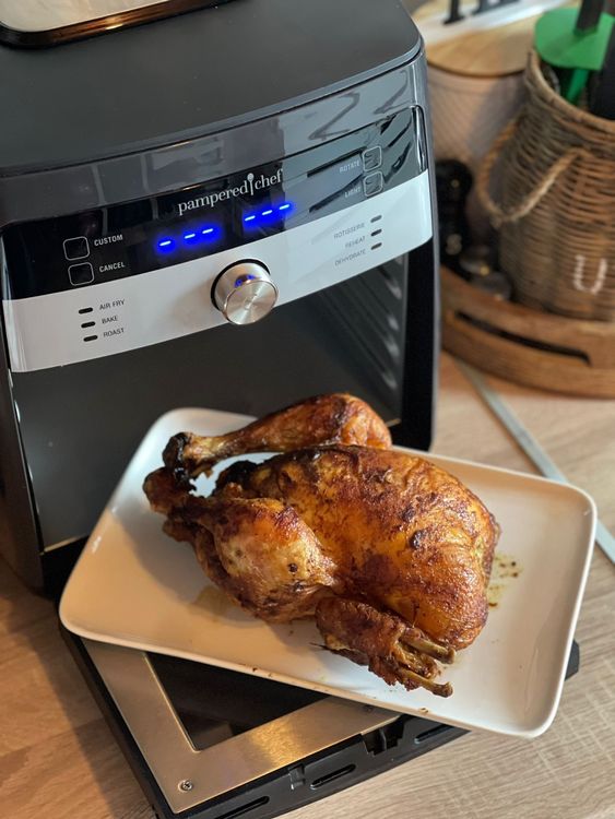 Pampered Chef Deluxe Air Fryer Airfryer (Neu und