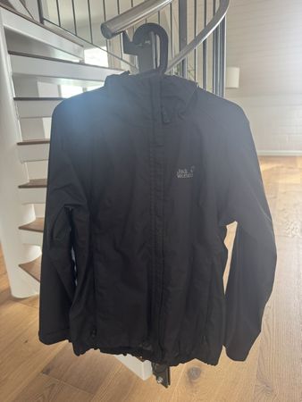 Jack Wolfskin Regenjacke Grösse M Texapore schwarz