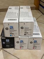 HP Laserjet 304a Toner cyan (1x), black (2x), magenta (2x)