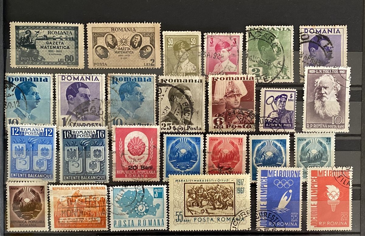 Tous les timbres: Timbres - Roumanie – D'occasion à Petit-Lancy par Solcarm 3