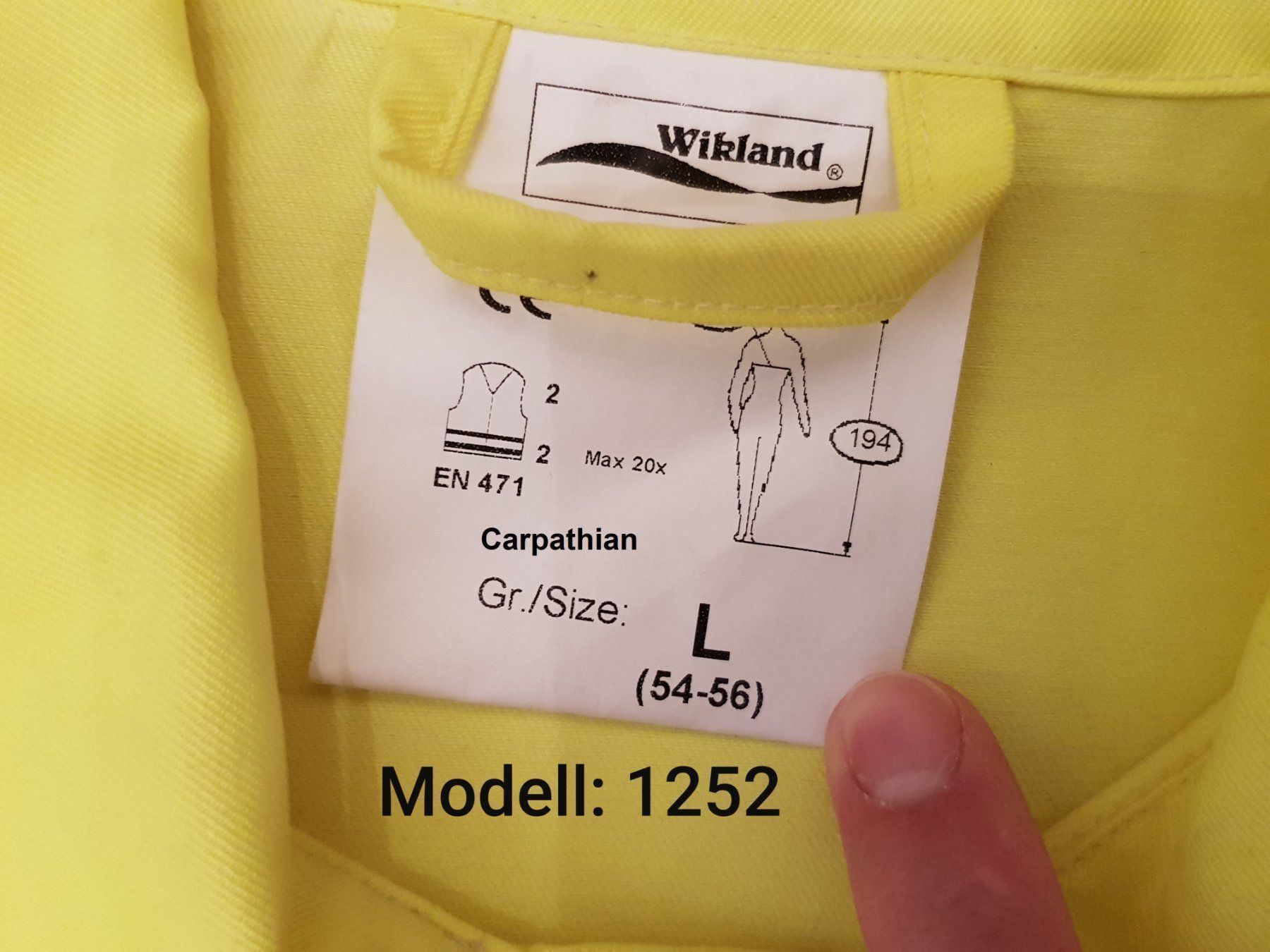Wikland Giacche: Wikland Arbeitsjacke, Gr. L **TOP ANGEBOT** – Nuovo (secondo la descrizione) da Unterlunkhofen venduto da Carpathian 1