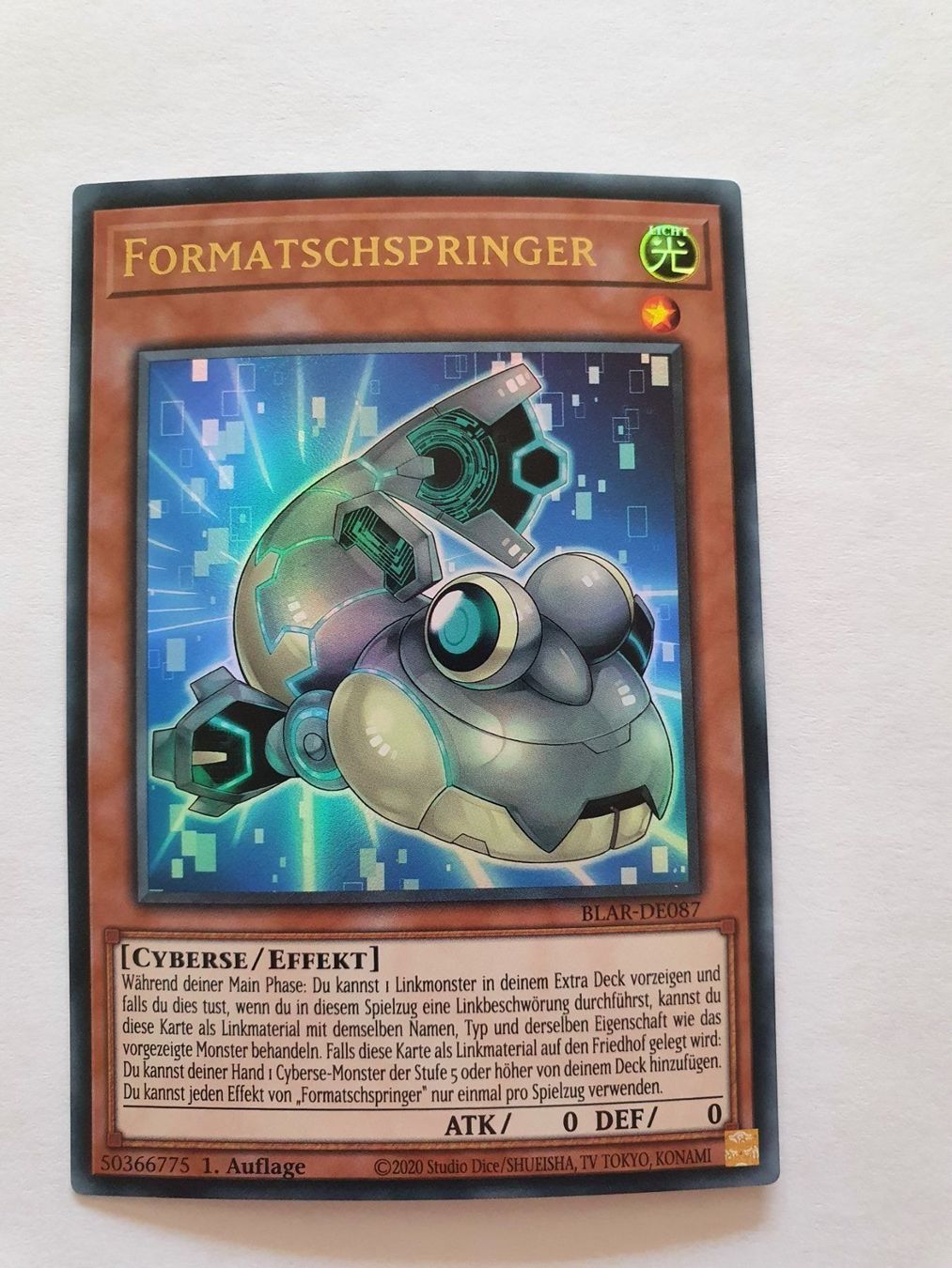 Yugioh Sammelbilder & Trading cards: Yugioh Formatschspringer ultra rare TCG – Gebraucht aus Oberdorf BL von BaldenEagle