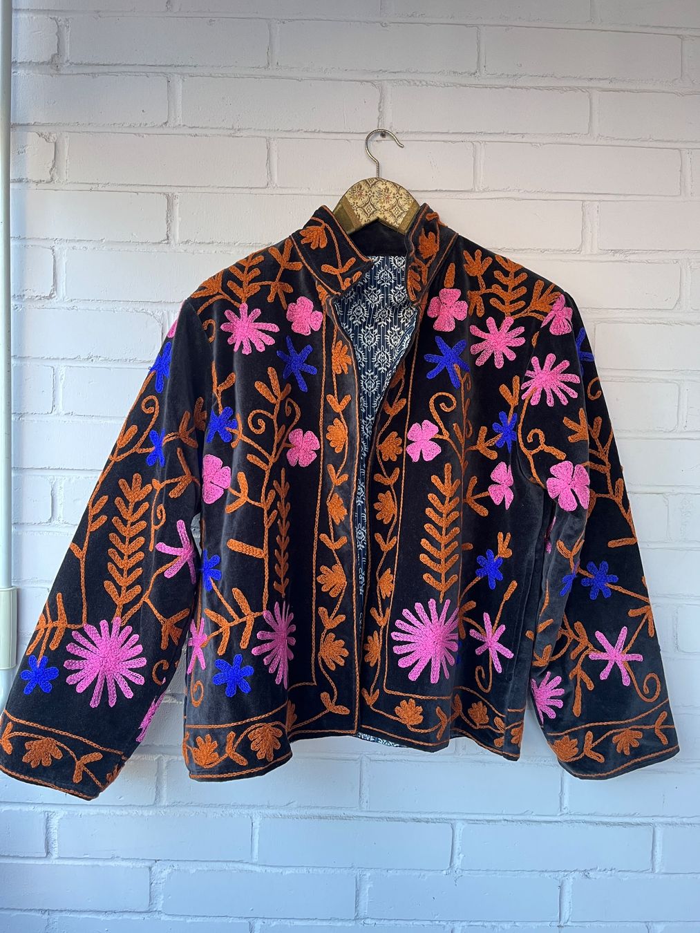 Giacche: Embroidery velvet jacket – Nuovo e nell'imballaggio originale da Chiasso venduto da Pat_chuli