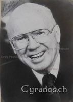 John Fiedler (1925-2005) Schauspieler - Autogramm