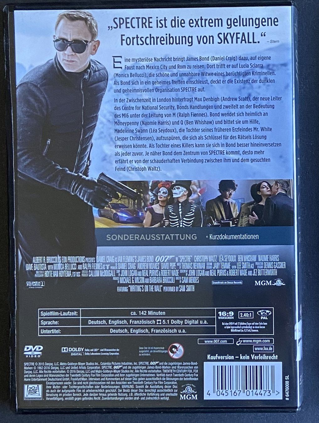 Tutti i DVDs: DVD James Bond "Skyfall + Spectre" – Usato da Böckten venduto da Hansi36 5