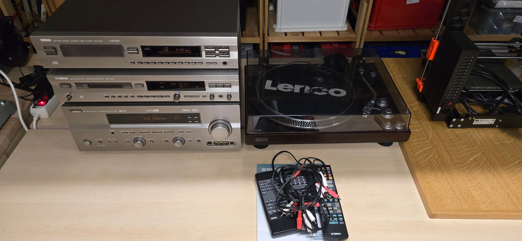 Yamaha Amplificatori: Wunderschöne YAMAHA / LENCO Hifi Anlage – Usato da Hausen AG venduto da Verhoec