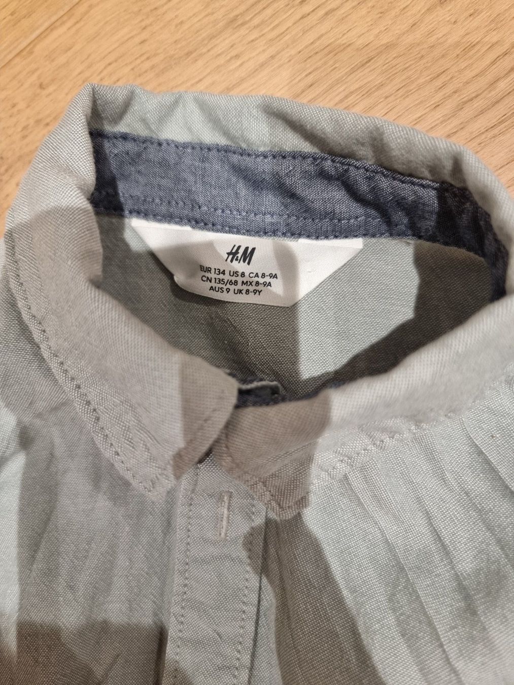 H&M Camicie, T-shirt & Polo: H&M Baumwollhemd, 134 – Usato da Buttikon SZ venduto da Limo180 2