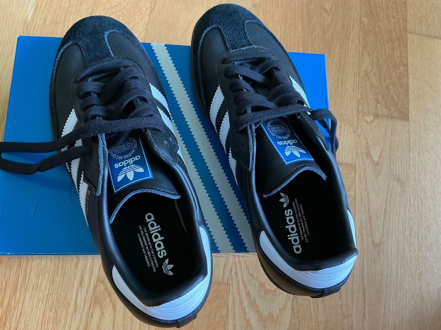 Adidas Samba, Grsse 38 2/3 Schwarz/Weiss. (Neu und originalverpackt) in  Schwanden GL fr CHF 69  mit Lieferung auf Ricardo kaufen