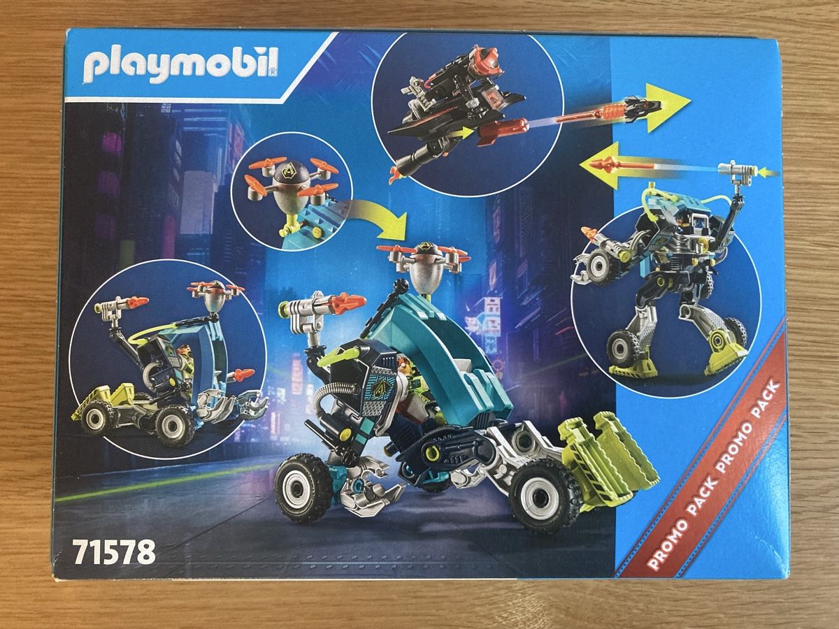 Playmobil Giocattoli: Playmobil Roboter vs. Fluggleiter – Nuovo e nell'imballaggio originale da Winterthur venduto da Whitefish 1