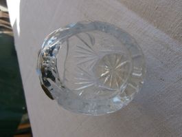 Kristallglas Henkel Körbchen / Schale