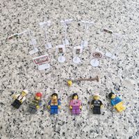 Bausteine Minifiguren und Ampeln (Lego?)