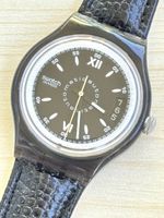 Swatch Automatic Uhr schwarz mit Box 