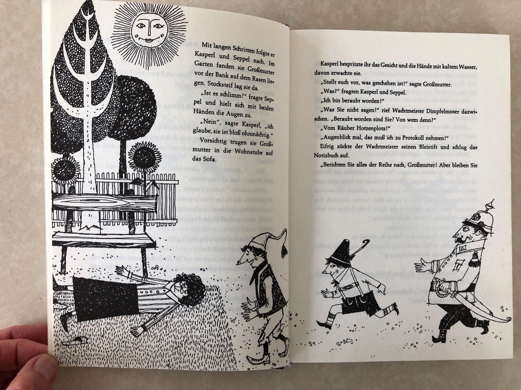 Libri: O.Preussler: Der Räuber Hotzenplotz (Kinderbuch) – Usato da Balzers venduto da Bastlerherz 3