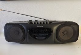 Boombox Radio Sony CFS-B11 Corder Cassette Vintage