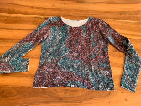 NILE wunderschöner mehrfarbiger Pullover Grösse XS