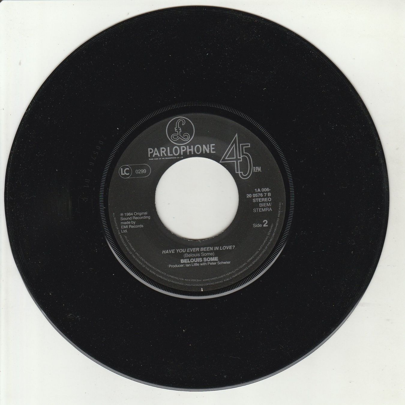 Vinyles: Belouis Some - Imagination 7" Vinyl 1984 – D'occasion à Tübach par JamesStone 3