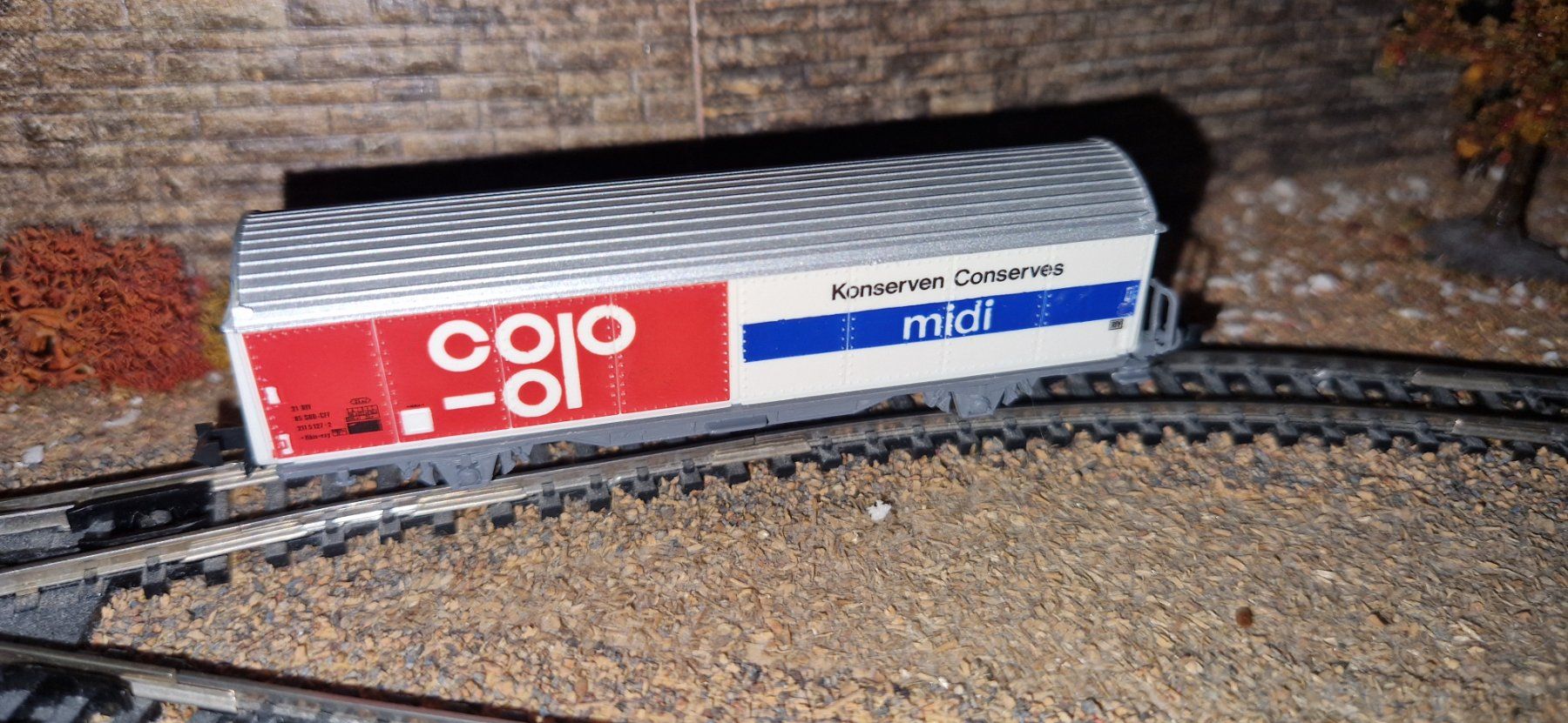 Roco Modellini di ferrovie: Roco Spur N SBB Habis "Coop" – Usato da Unterengstringen venduto da b.kaiser81 4
