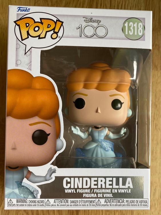 Funko Pop! Disney: Disney 100 - Cinderella - Figura in Vinile da