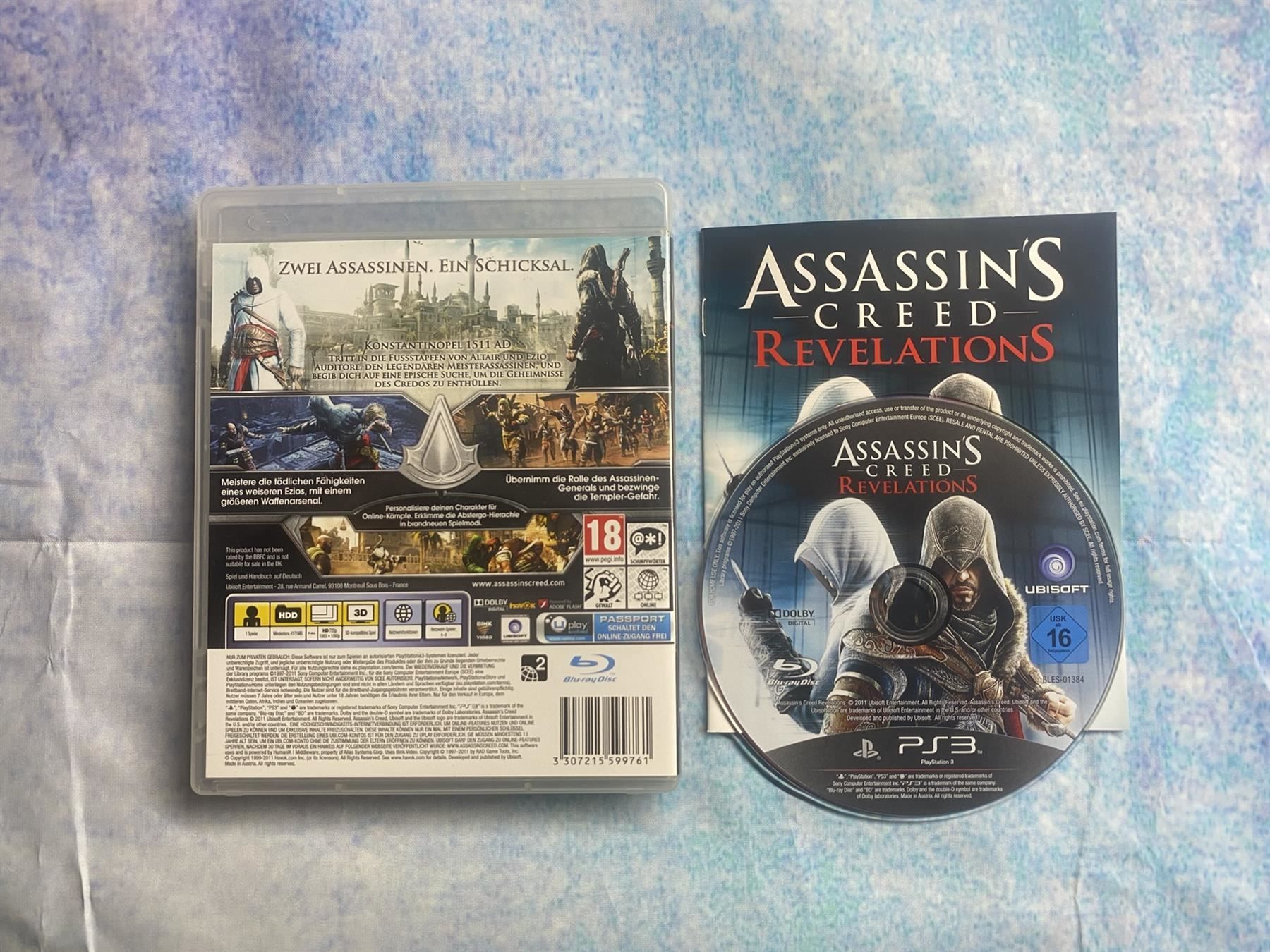 Sony Spiele: PS3: Assassins Creed Revelations – Gebraucht aus Märstetten von AlienNova 1