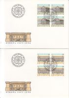 SBK 797 - 798 im 4er-Block FDC