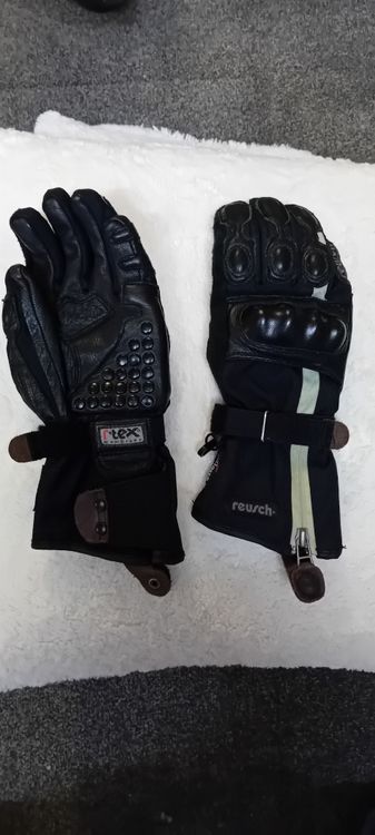 Segura Zeek Motorradhandschuhe Damen – Schwarz, Größe 5 – Mit Carbon-Knöchelschutz & Touchscreen-Funktion