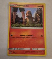 CHARMANDER HOLO 4/18 DETECTIVE PIKACHU PROMO 2019 ITALIANO