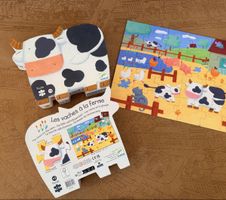 Djeco Puzzle Bauernhof 24 Teile gebrauchter Zustand