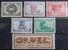 Belgien Kat. 642-647 ** 1943