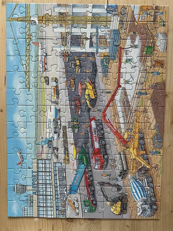 Puzzle: Ravensburger XXL 100 Puzzle Flughafen – Usato da Bern venduto da nnoorrraa 1