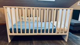 Babybett 70x140  zu verkaufen