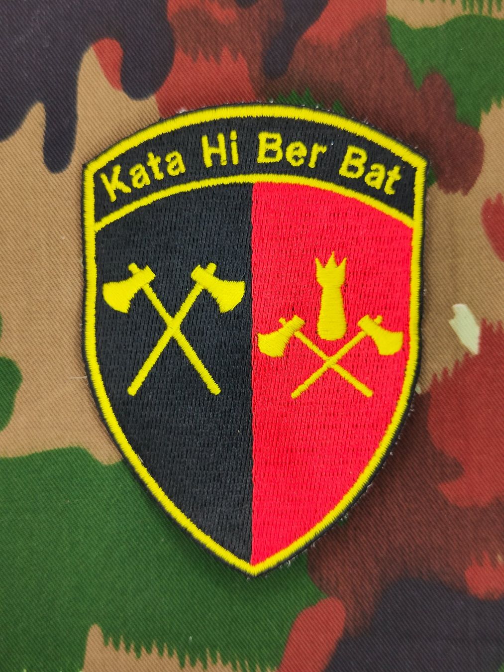 Schweizer Armee Placchette & Badge: Verbandsabzeichen Kata Hi Ber Bat – Usato da Bauma venduto da SwissMilitaria