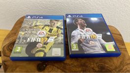 FIFA 17 et FIFA 18 sur PS4