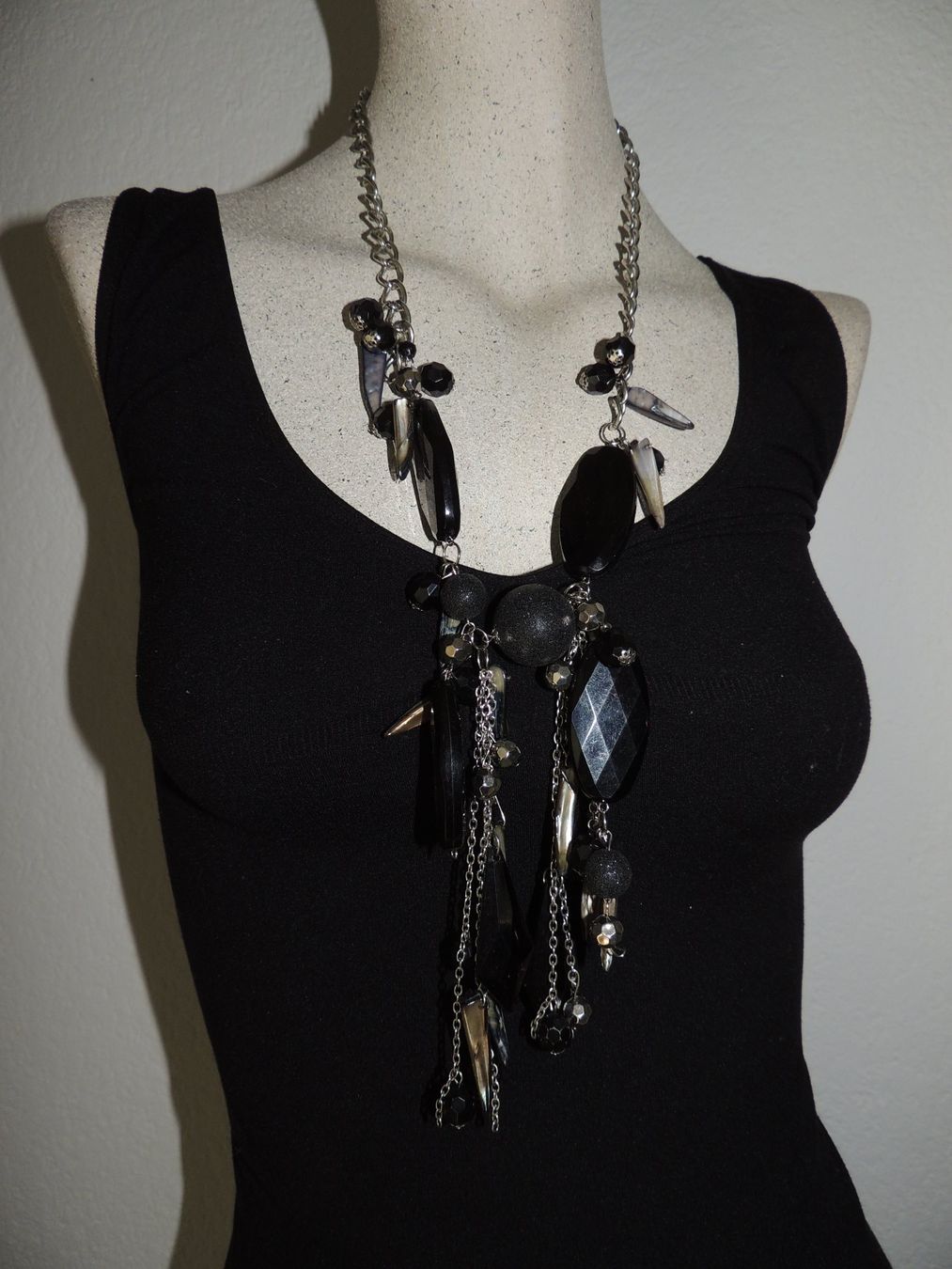 Catenine: SCHÖNE KETTE "PHANTASY" METALL VERSILBERT 60 CM – Nuovo (secondo la descrizione) da Au ZH venduto da FashionConsultant 2
