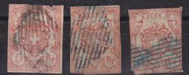 3x Rayon 20,  mangelhaft++++