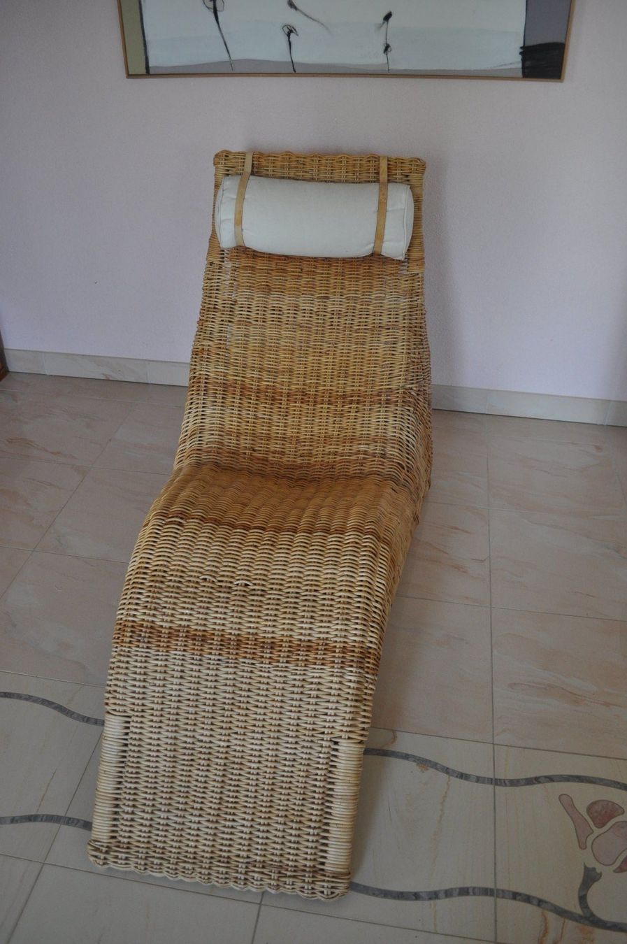 Ikea Sedie a sdraio: Rattan Chaise-longue – Usato da Stüsslingen venduto da jedmar 1